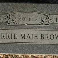 Carrie Maie BROWN