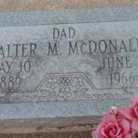 Walter M. MCDONALD